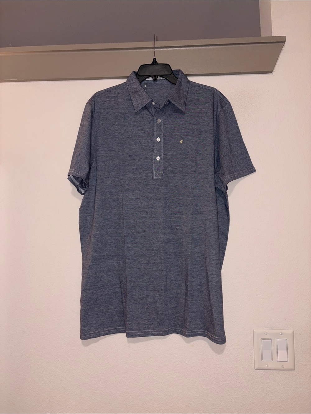 Criquet Men’s Blue Polo Shirt SZ XL NWT